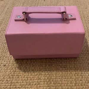 Brand New, Leather, Pink Jewelry Box